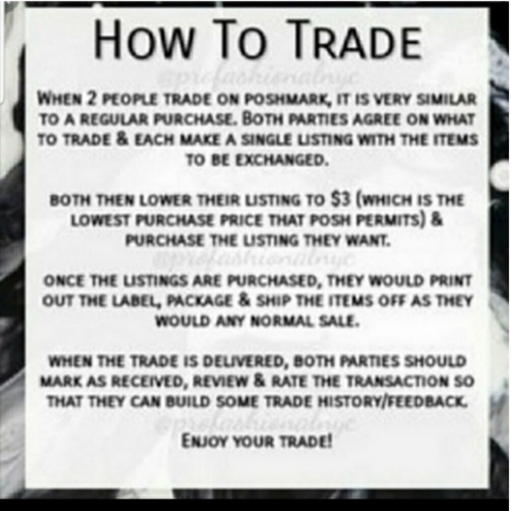 How To Trade!